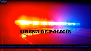 Efectos de sonido  sirena de policia No copyright [upl. by Llerrit543]