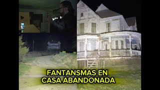 Captan supuestos fantasmas en una casa abandonada en colombia [upl. by Schroeder815]