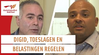 Toeslagen voor vluchtelingen Arabisch  Integreren in Nederland  VluchtelingenWerk Nederland [upl. by Dinsdale710]