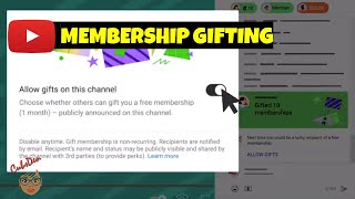 YouTube Gifted Membership  All you need to know [upl. by Edsel]