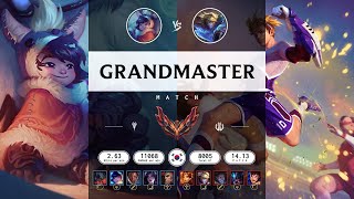 Grandmaster Match Super Nunu amp Willump vs Super Ezreal  KR server Patch 1413 [upl. by Keeton484]