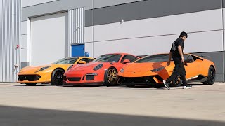 Lamborghini Huracan Performante  Arancio Anthaeus  Full Stealth amp Ceramic  Veloce Autoworks  4K [upl. by Dnivra256]