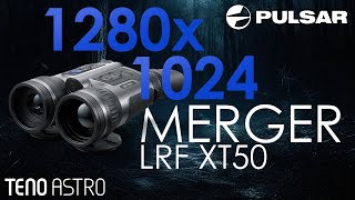 Pulsar Merger LRF XT50 – Termisk kikkert med 1280x1024sensor kort introduksjon [upl. by Mott]