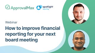 How to improve financial reporting for your next board meeting [upl. by Bruner383]