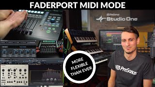 All about the NEW Faderport MIDI Mode Faderport 8 amp 16 [upl. by Nylleoj]