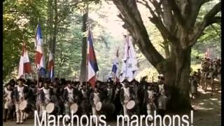 National Anthem of France Troops of Marseille 1793 Lyrics GERENFR [upl. by Cissy]