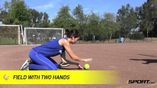 Softball Fielding Drills Triangles [upl. by Farkas990]