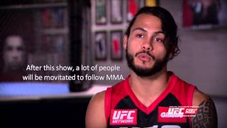 The Ultimate Fighter Latin America Marcos quotPsychoquot Beltran [upl. by Aldis]