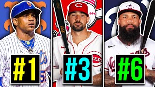 RANKING THE BEST DH FROM EVERY NATIONAL LEAGUE TEAM [upl. by Tteraj]