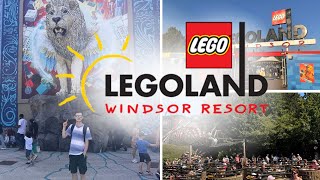 MY FIRST VISIT  LEGOLAND WINDSOR RESORT VLOG JULY 2024 [upl. by Dannye]