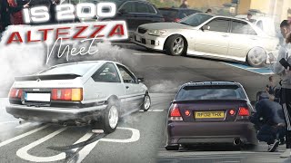 Toyota Altezza amp Lexus IS200 meet [upl. by Suchta920]