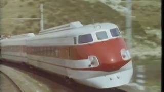 Italian Pendolino Train Feature 1980s [upl. by Corby]