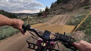 Scenic Electric Bike ride near Tarryall Reservoir Colorado [upl. by Agbogla]