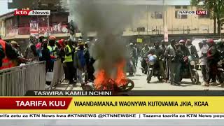 Vurugu laanza kushuhudiwa katikati ya jiji la Nairobi [upl. by Warfield]