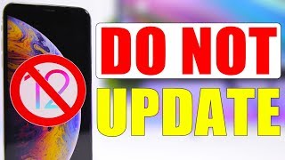 DO NOT Update To iOS 12 Downgrade NOW [upl. by Nylitak]