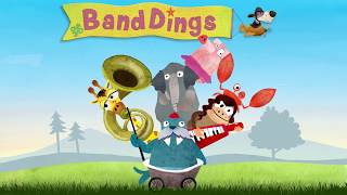 Kinder Musik App 🎷 BandDings Ein MusikAbenteuer  Gründe Bands Rock das Konzert Ingame [upl. by Caitrin]