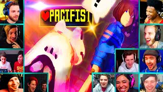 Youtubers REACTION to the First Encounter with FROGGIT  UNDERTALE TRUE PACIFIST Route [upl. by Ailed]