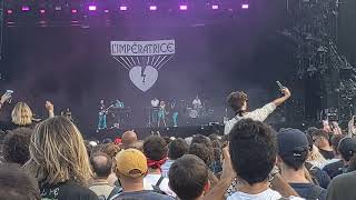 LImpératrice  Voyager cover x Submarine amp Peur des filles  Live  Rock en Seine 26082023 [upl. by Ttenneb]