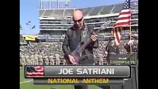 Joe Satriani Oakland Raiders vs Tennessee Titans NATIONAL ANTHEM [upl. by Igenia]