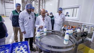 Bayındır Süt İşleme Fabrikası’nda test üretimi başladı [upl. by Moureaux]