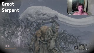 Sekiro Shadows Die Twice  Ep18 Great Serpent [upl. by Linnet182]