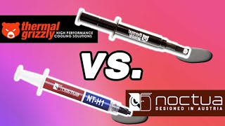 Thermal Grizzly vs Noctua  Thermal Paste Viscosity Test [upl. by Ecirtnas]