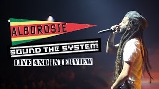 Alborosie  Sound The System Live amp Interview [upl. by Ermina]