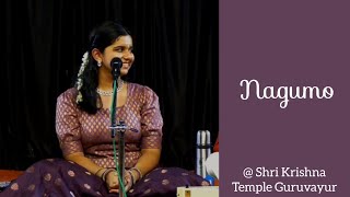 Nagumo  Tanuja Menon  Arangettam at Guruvayur [upl. by Anitnauq]