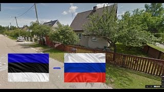 Россия и Эстония  сравнение Eesti  Venemaa Estonia  Russia [upl. by Kiehl]