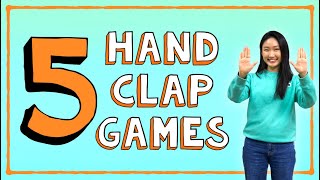 5 Best Hand Clapping Games Compilation  Clapping Games for 2 players 👏 [upl. by Notgnirra]