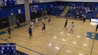 Brockport vs Spencerport High Sch Varsity Mens Basketball [upl. by Enomis65]