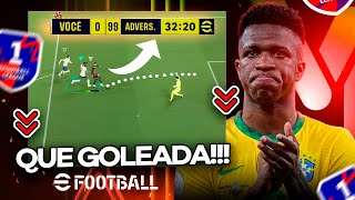 MUITO RAGE NESSE JOGO MENTIROSO E QUE GOLEADA  EFOOTBALL 2024 [upl. by Tamma]