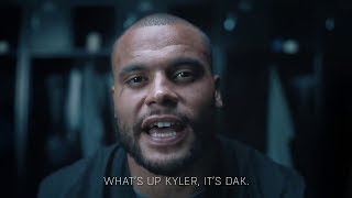 Dak Prescott with a video message for Kyler Murray [upl. by Ilatfan]