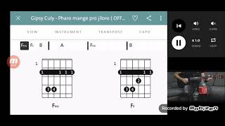 Gipsy culy  Pharo mange pro jiloro Akordy [upl. by Oilalue456]