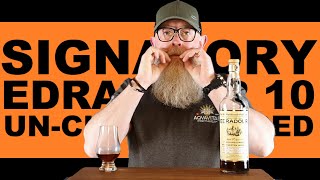 Signatory Edradour 10 UCF review 81 with The Whiskey Novice [upl. by Ynnavoig]