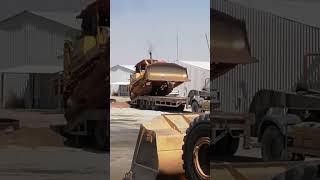 earthmover bulldozer loading preparation shortsviral [upl. by Argyres772]