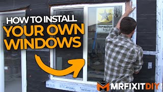 How to Install a New Window  New Construction  DIY Guide [upl. by Knuth]