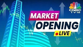 Market Opening LIVE  Sensex Nifty Gain Tata Power Omaxe LIC In Focus  CNBC TV18 [upl. by Dlaniger]