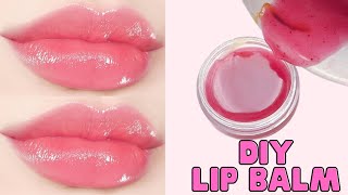 How to make lip balm at home with Vaseline and beeswax  lip balm at home  Natural beauty tips [upl. by Whittemore]