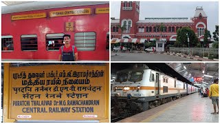 Part 1  Chennai Express Full Journey  Solapur to Renigunta [upl. by Meggy]