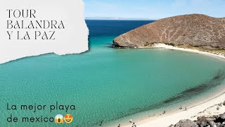 Playa Balandra y La paz 2024🌊🤩TOUR completoTipsLa playa más bonita de México WOW [upl. by Yecaw632]