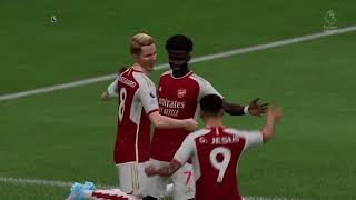 Arsenal vs Chelsea all goals eafc24 [upl. by Gabrila]