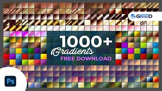 How to Install Gradients and How to Photoshop Gradients Download Pack 2024 [upl. by Delmar]