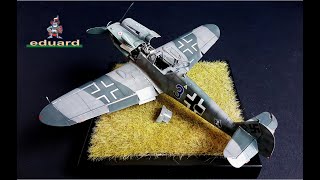 Messerschmitt Bf109G14 Eduard 148 scale with Resin DB 605 engine FULL BUILD VIDEO [upl. by Plank860]