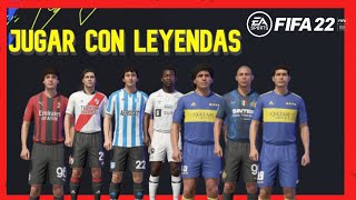 COMO JUGAR CON ICONS EN FIFA 22  TUTORIAL [upl. by Trevor]