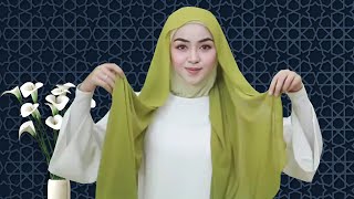 10 GAYA CANTIK SHAWL RAYA TUTORIAL – CARA PAKAI TUDUNG SHAWL SIMPLE CANTIK amp RINGKAS – QotrunNada [upl. by Pillsbury613]