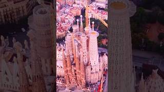 La Sagrada Familia Barcelona Spain shorts trending spain [upl. by Greenfield]