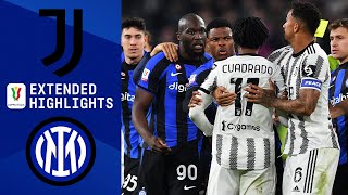 Juventus vs Inter Extended Highlights  Coppa Italia  Semifinal Leg 1 CBS Sports Golazo [upl. by Bloem]