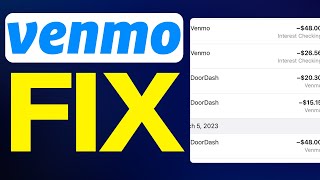 How To Fix Venmo App Not Showing Transactions 2024 [upl. by Eidahs]