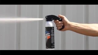 Test Réel  Bombe lacrymogène 500ml gel  Arme de Défense Anti Agression [upl. by Nileuqay]